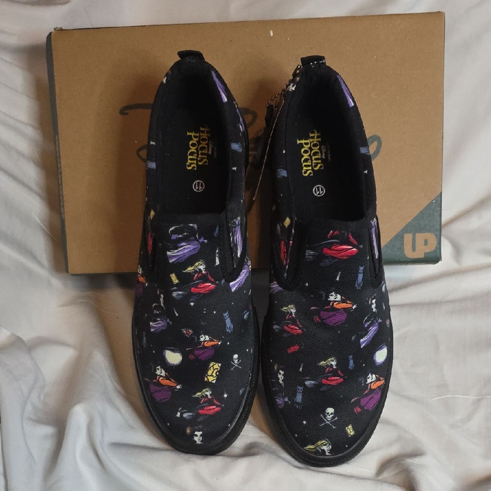 Disney Ground Up Hocus Pocus Slip On Shoes Sz. 11